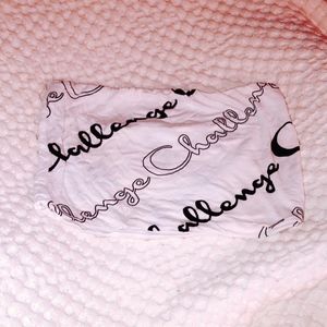 LOVE CULTURE white tube top